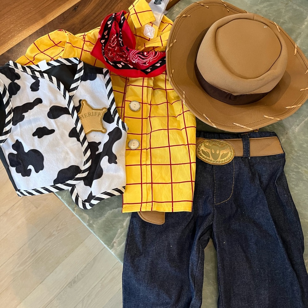 Authentic Disney Woody Outfit